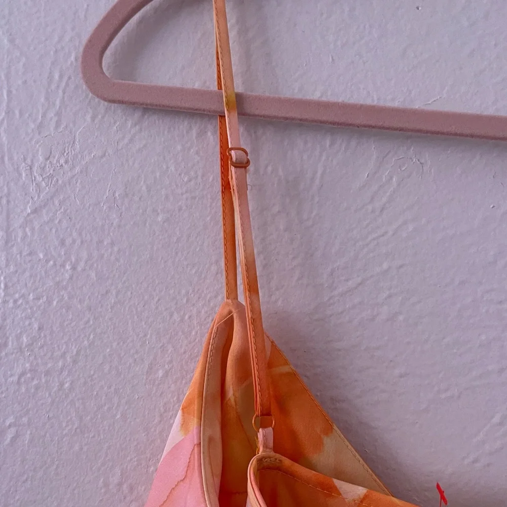 Eloquii Apricot Blossom Slip Dress, 20 - Picture 7 of 9